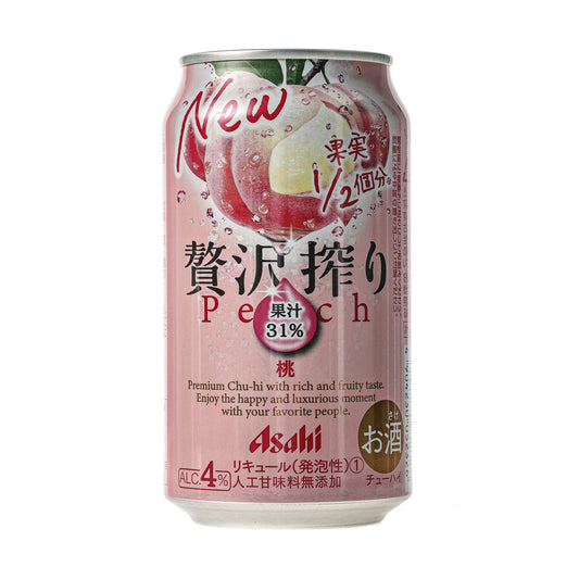 Asahi Zeitakushibori <Peach> 350ml Alc.4%