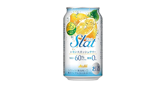 Asahi Slat <Lemon Squash Sour> 350ml Alc.3%