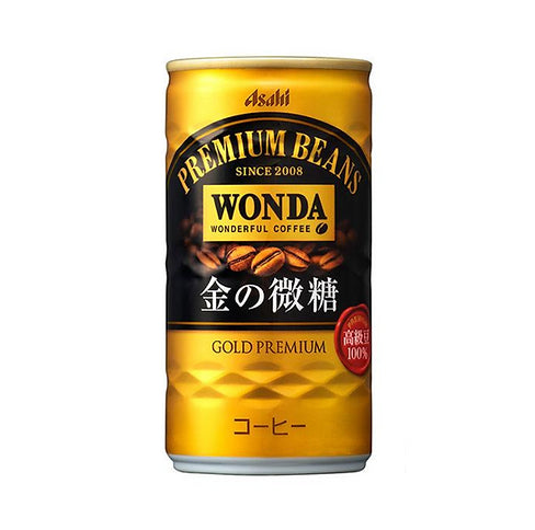 朝日Wonda金之微糖咖啡 185克 x 6罐