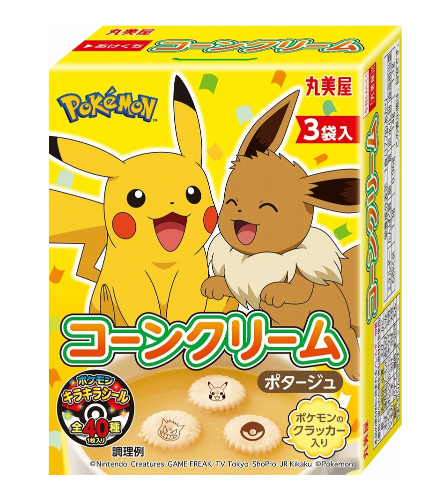 Marumiya Pokemon Corn Instant Soup 53g